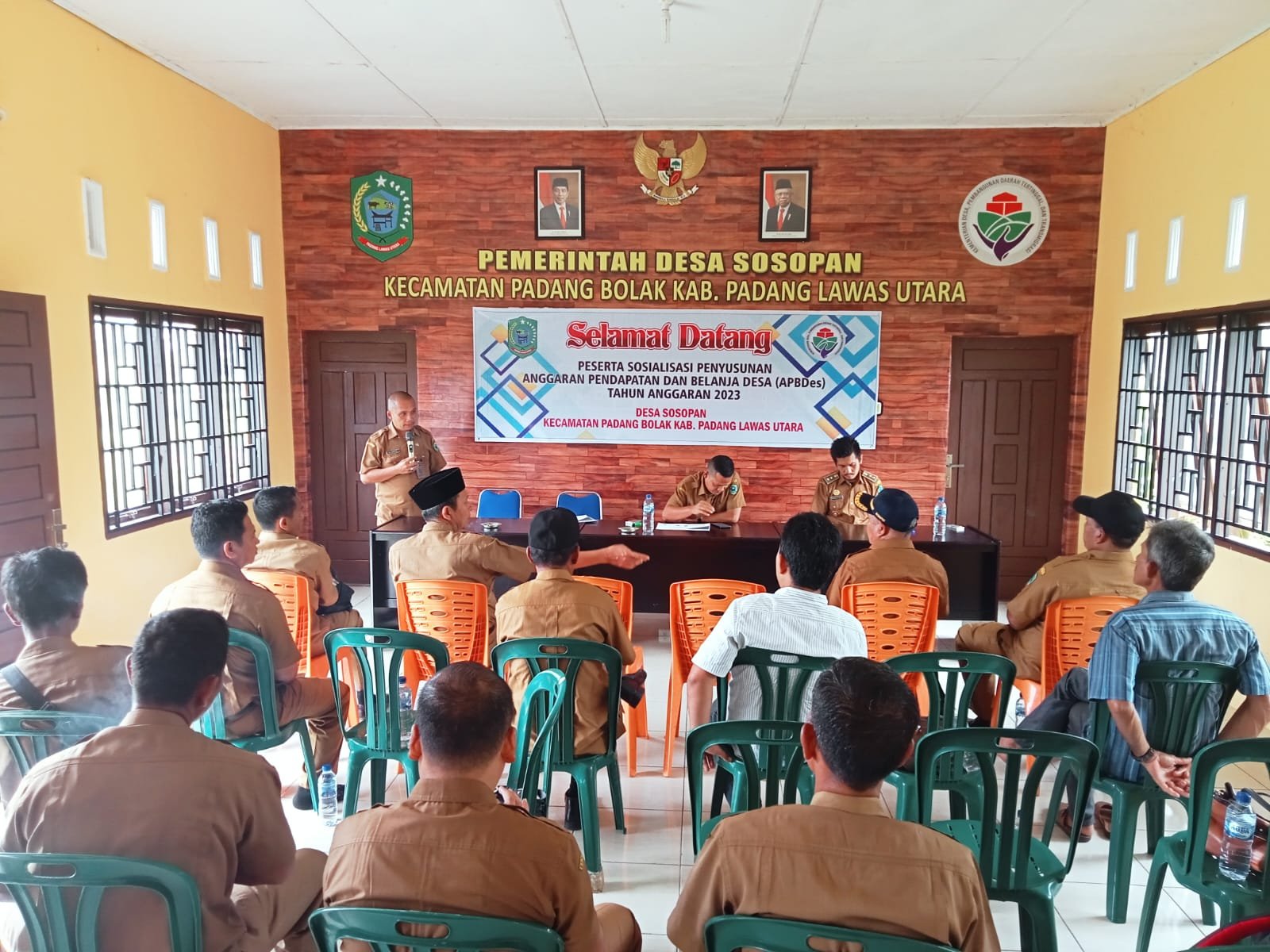 Sosialisasi Penyususnan APBDes Tahun Anggaran 2023